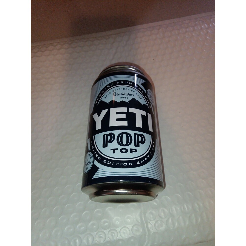 Limited Edition "Yeti" Pop Top Stowaway/Stash false top can Coolers 12oz can